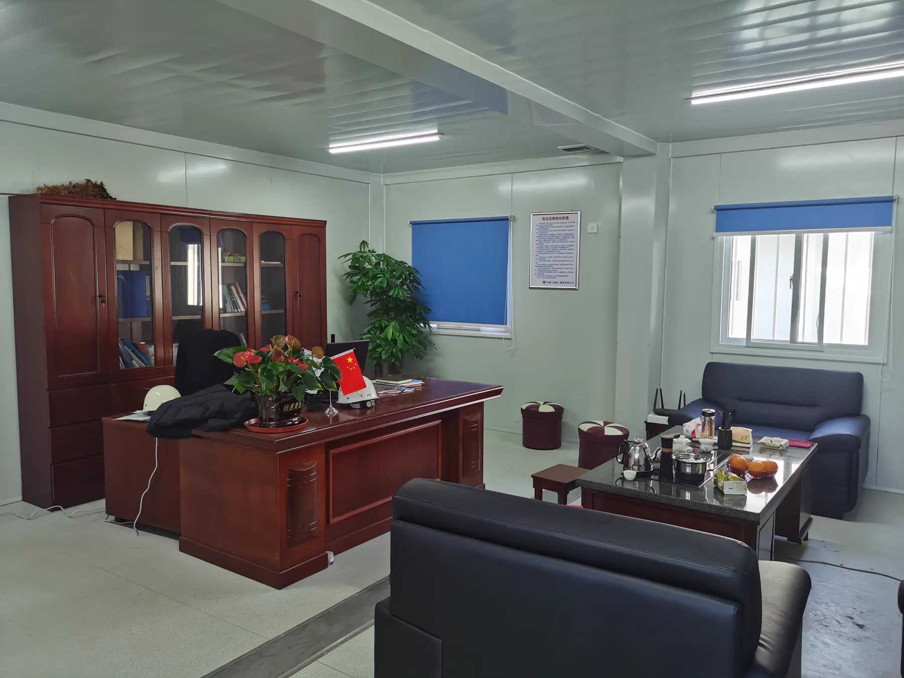 Zhuoya office and reception space